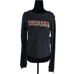 NWT Abound Size XS Empathy Graphic T-Shirt Black